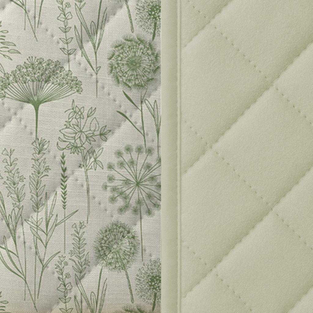 Покрывало двустороннее Zastelli Field Green/11-0103 Egret 200х210 см Разноцветный (22685) - фото 2