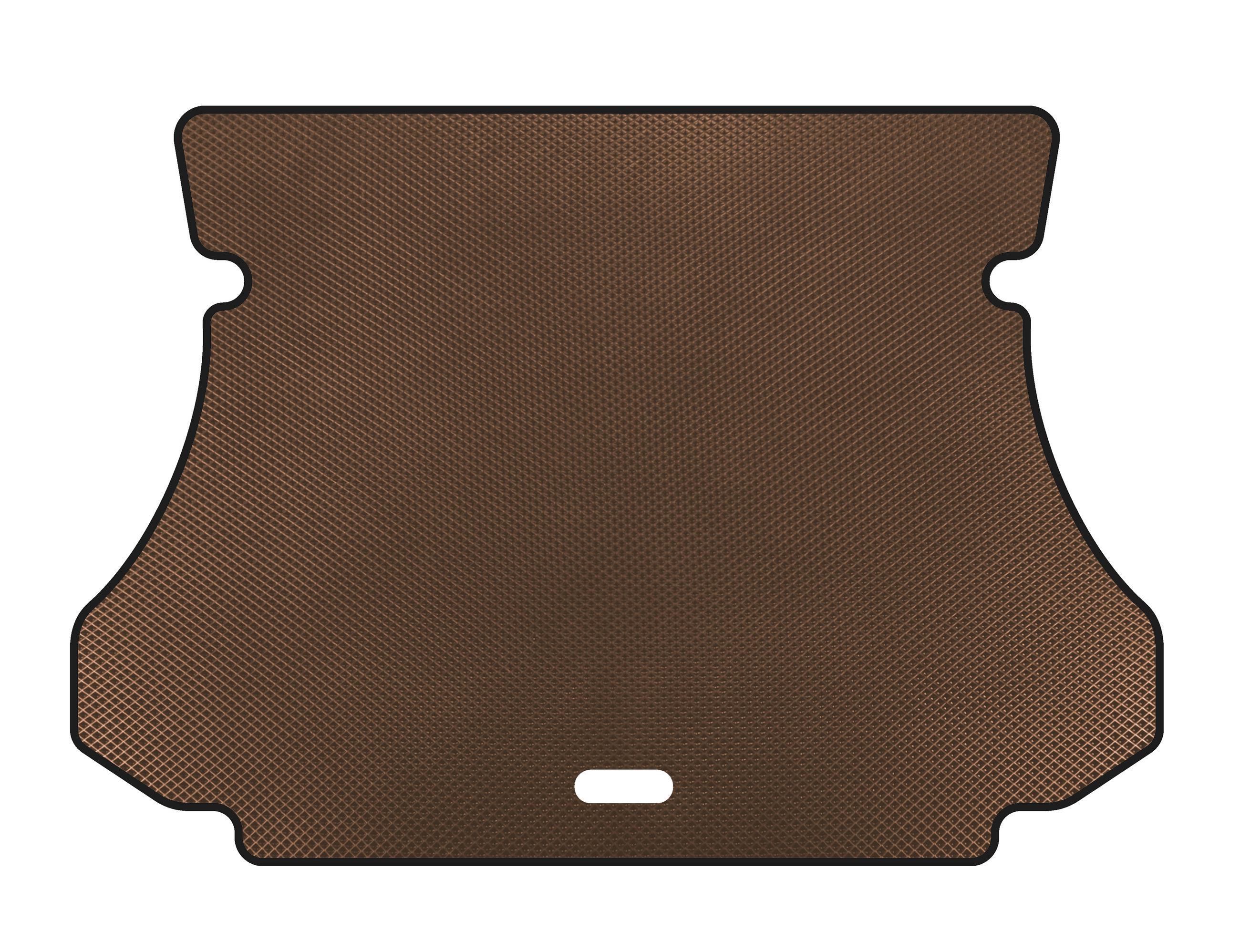 Коврик в багажник Digital Designs для Hyundai Santa Fe 1 2000-2006 этилвинилацетат Коричневый (26701902)