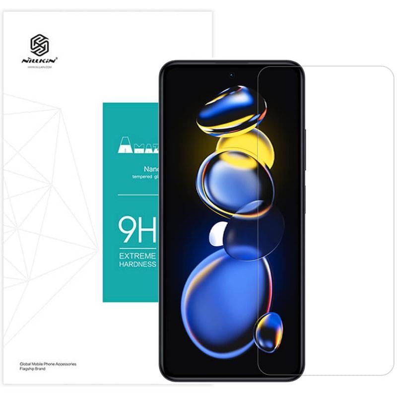 Защитное стекло противоударное Nillkin H для Xiaomi Redmi Note 11T Pro/Note 11T Pro+/Poco X4 GT Прозрачный (00000054504_1)