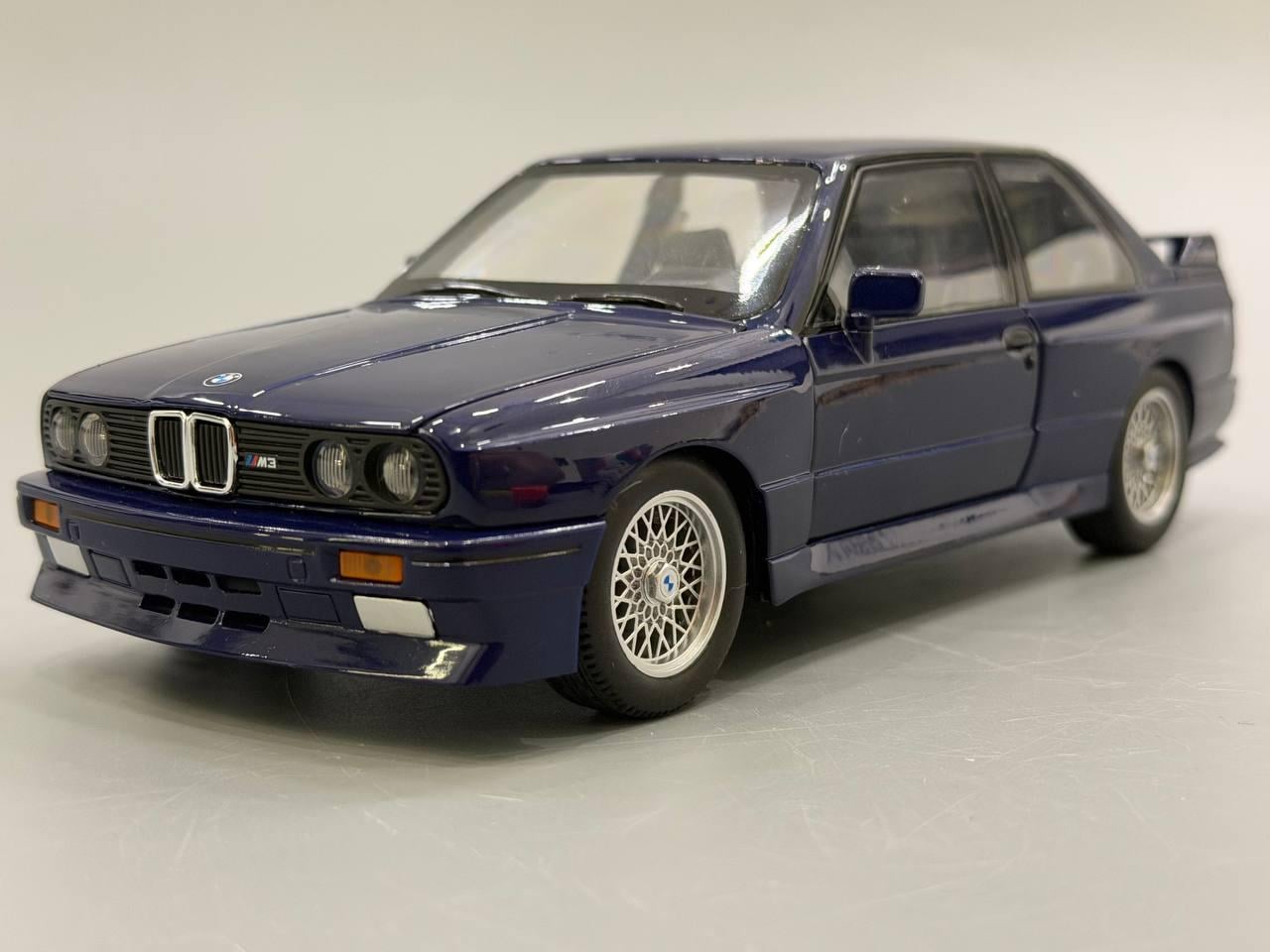 Машинка BMW M3 Авто Эксперт металлопластик 1:24 звук/свет/инерция Синий (1273-27)