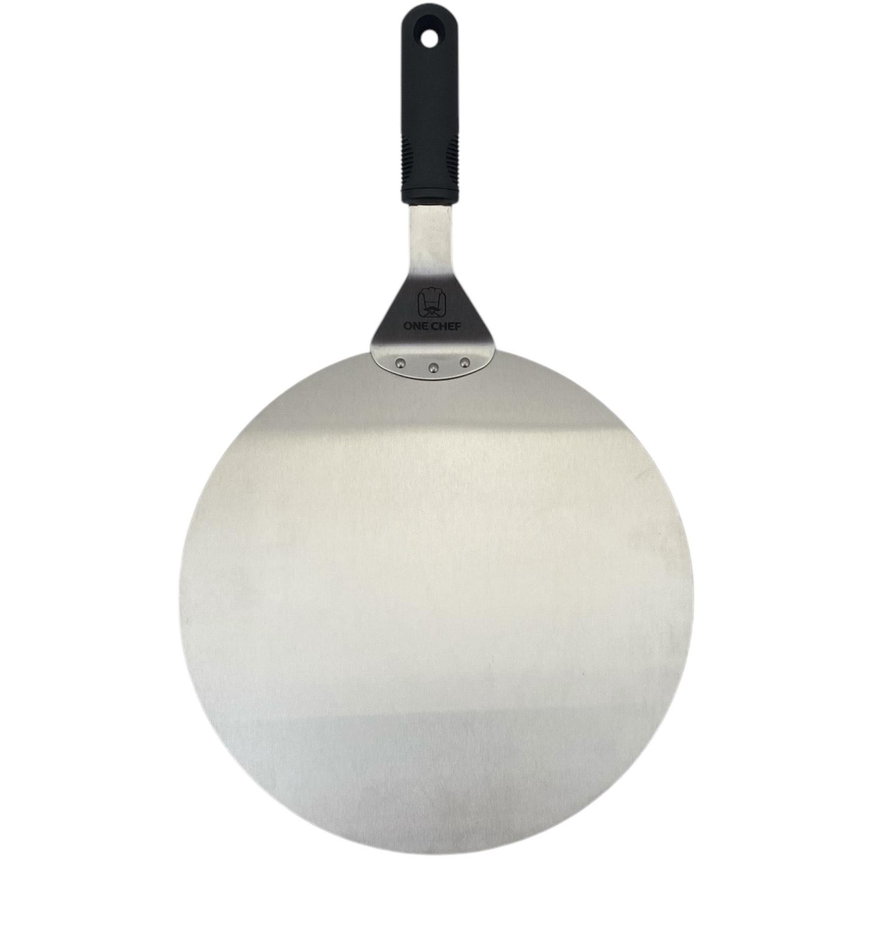 Лопата для піци з ручкою One chef 48х30,5 см кругла Чорний