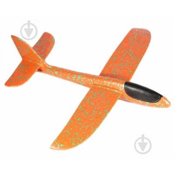 Самолет планер метательный Explosion Большой размах крыльев 49 см Оранжевый (258611) Самолет планер метательный Explosion Большой размах крыльев 49 см Оранжевый (258611)