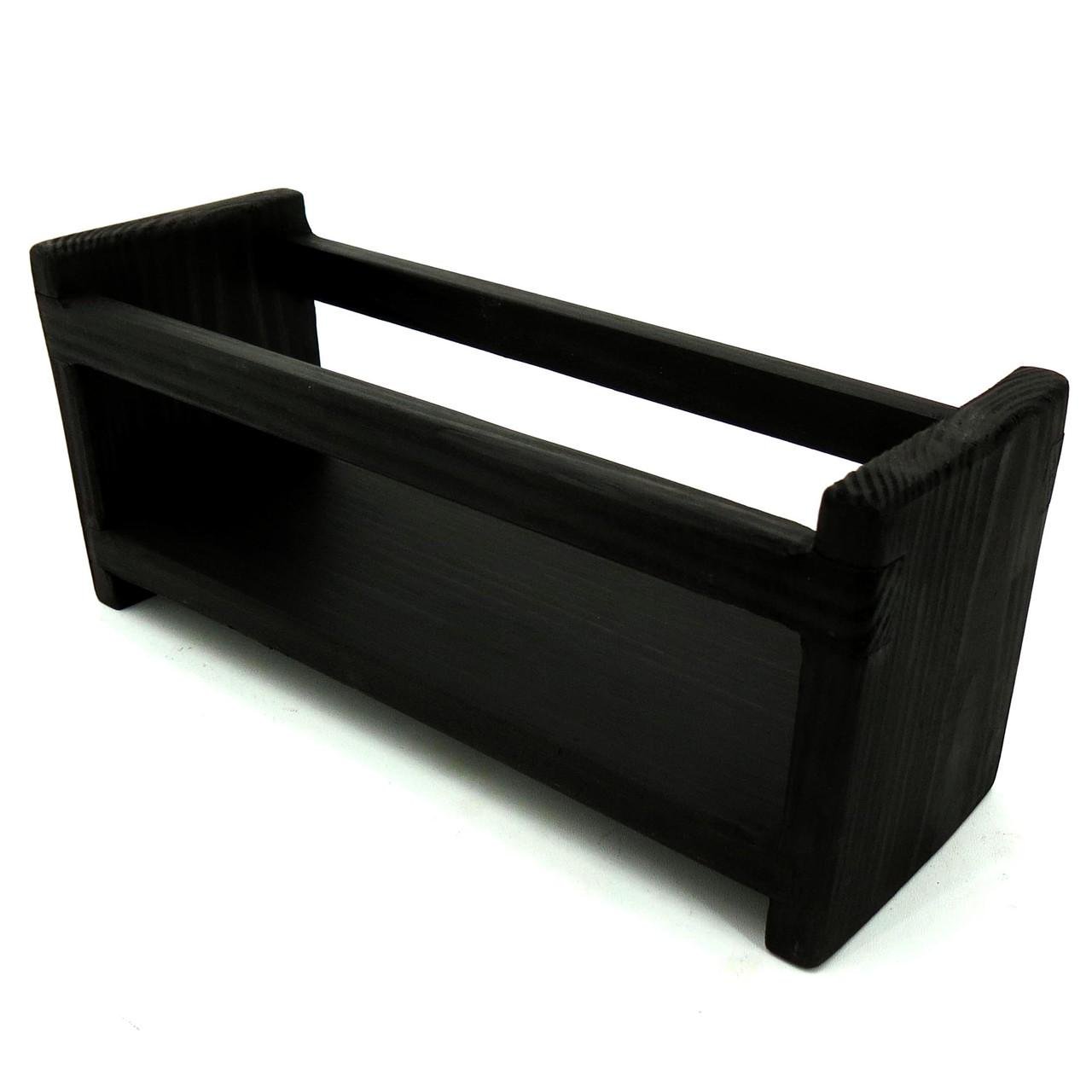 Полиця для ванної настільна з дерева Джарлінг 27 Венге (ВНО-270212)