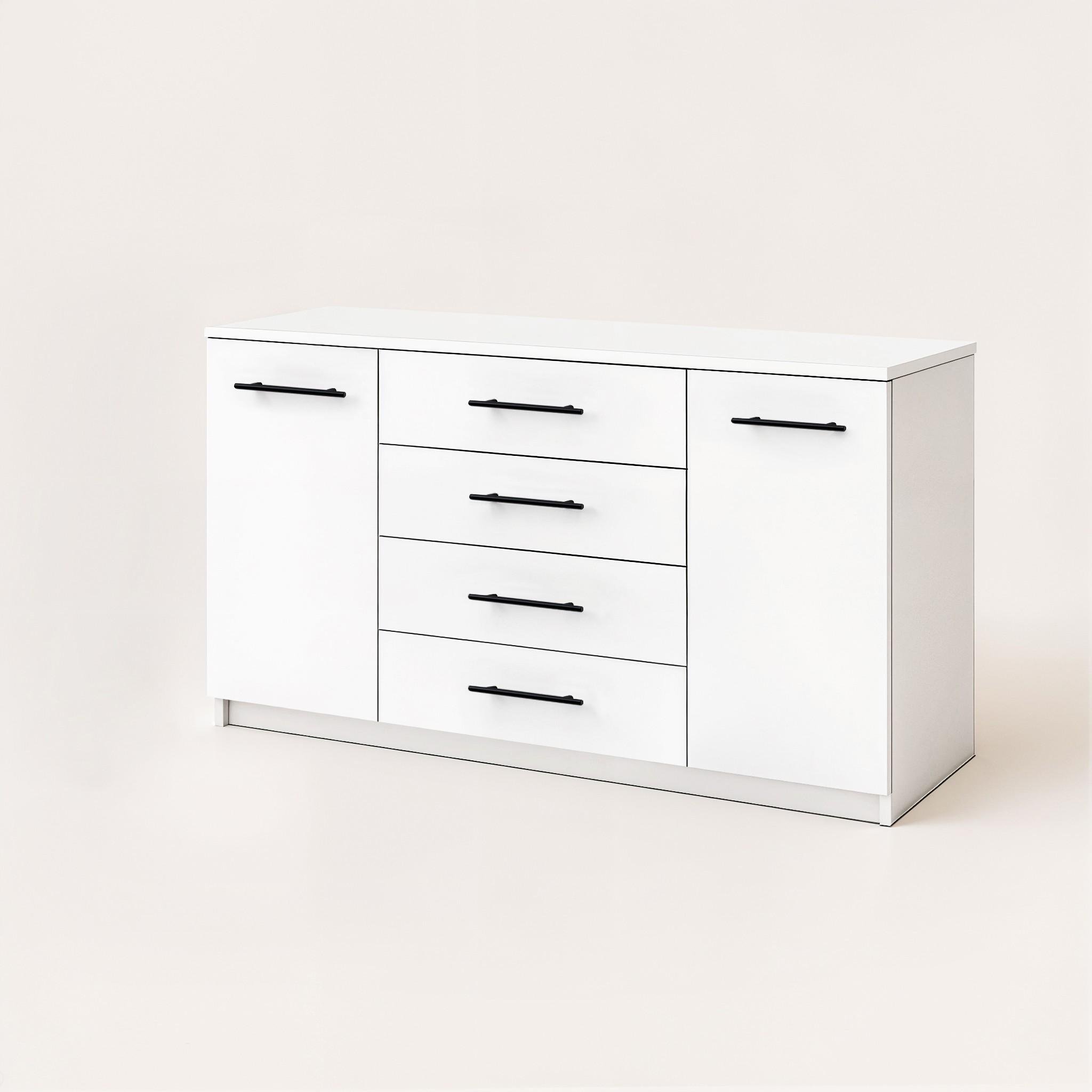 Комод Standart 4+2 1250х350х810 мм Белый - фото 2