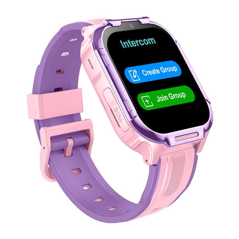 Смарт годинник дитячий D55 GPS SIM-картою Wi-Fi Android 8.1 16 ГБ SOS 4G Рожевий (31180254) - фото 3 Смарт годинник дитячий D55 GPS SIM-картою Wi-Fi Android 8.1 16 ГБ SOS 4G Рожевий (31180254) - фото 3