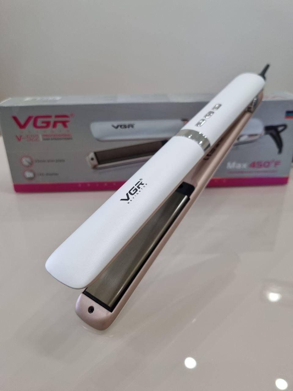 Праска для випрямлення волосся VGR V-522 білий (17861947)