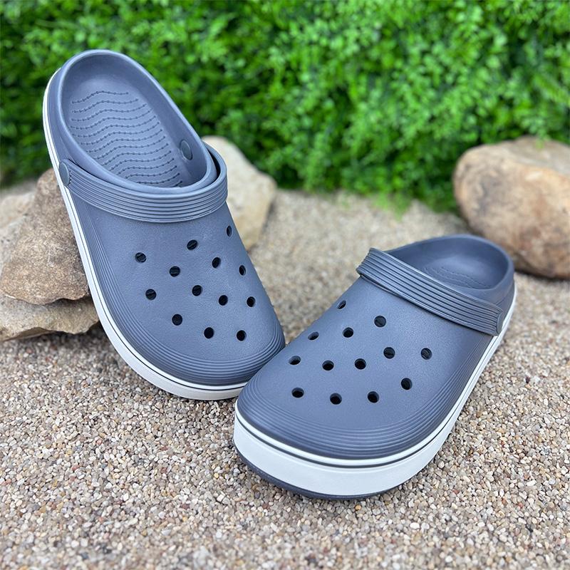 Крокси чоловічі VS-001523-1 p. 41 26,5 см Сірий (77685701)