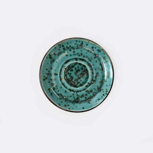 Блюдо Manna ceramics Тиффани 14 см Бирюзовый (4023-17)