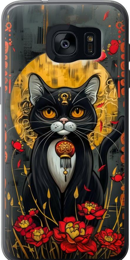 Чохол на Samsung Galaxy S7 Edge G935F China Cat (6134t-257-42517)