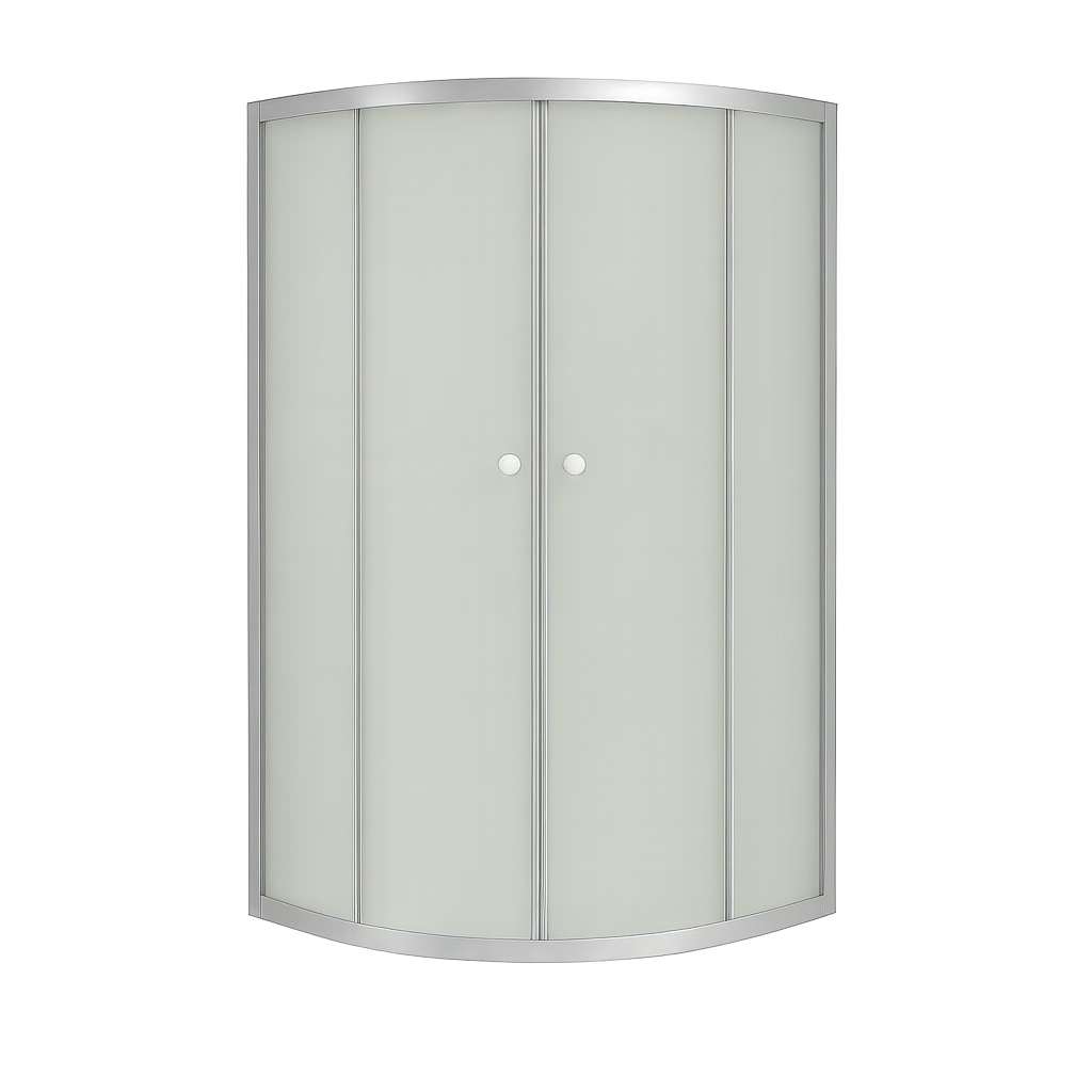 Душова кабіна без піддону KO&PO 7125-90 90х90x193 см матове скло 6 мм розсувні двері (C10248-1) - фото 2 Душова кабіна без піддону KO&PO 7125-90 90х90x193 см матове скло 6 мм розсувні двері (C10248-1) - фото 2