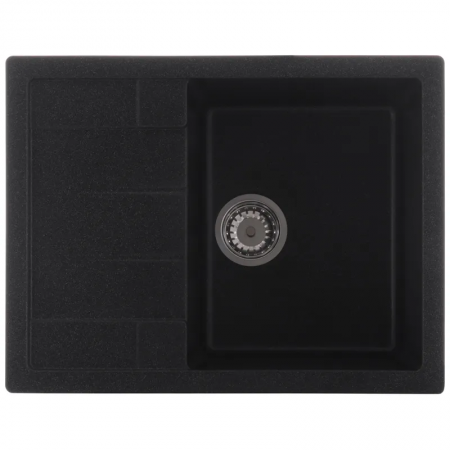 Кухонная мойка Zerix ZS-6550S-13 645х495х200 Графитовый (ZX4545)