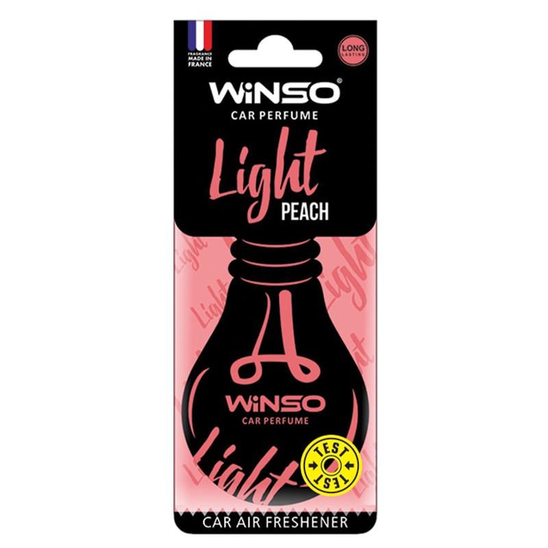 Автомобільний освіжувач WINSO Light card Peach