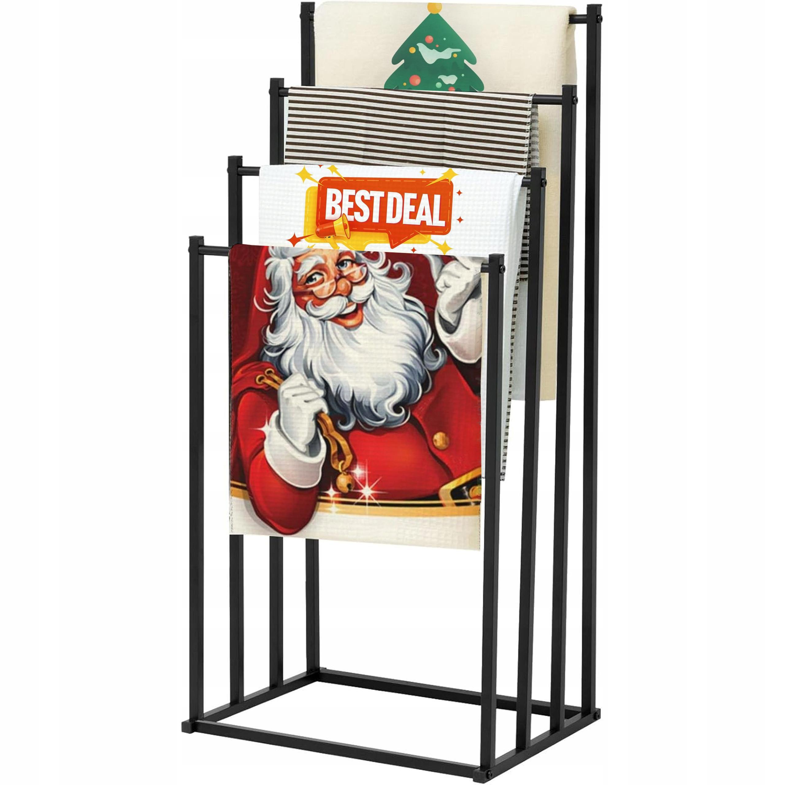 Стойка для полотенец напольная Telstar Черный (23373462) - фото 3 Стойка для полотенец напольная Telstar Черный (23373462) - фото 3