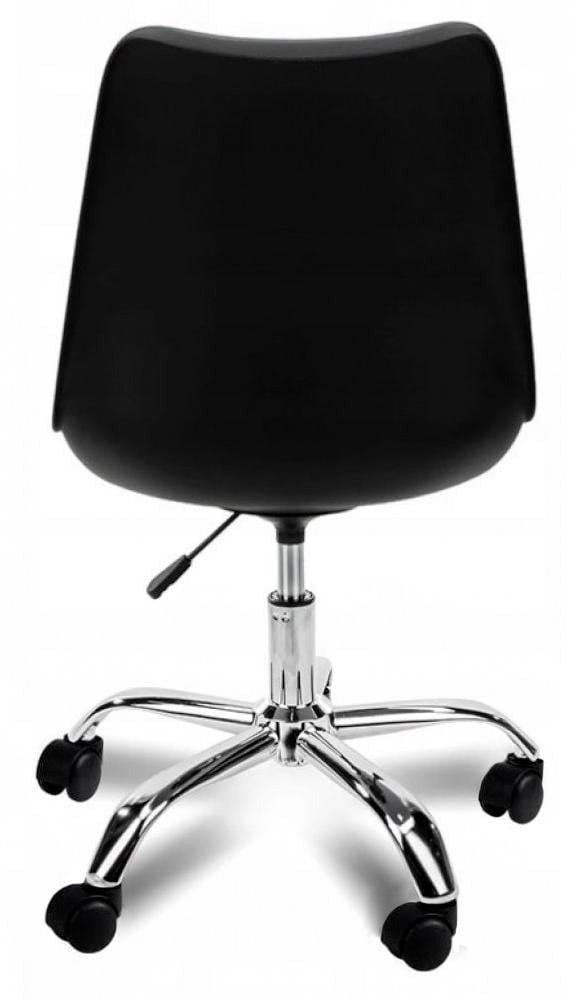 Крісло офісне комп'ютерне Bonro B-487 на колесах Чорний (3536) - фото 6