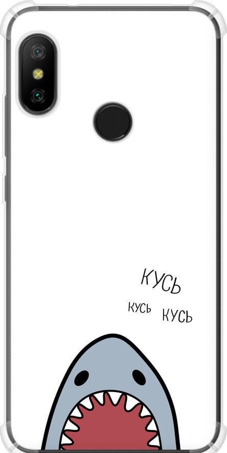 Чехол на Xiaomi Mi A2 Lite Акула (4870sp-1522-42517)