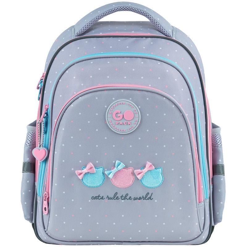 Рюкзак шкільний GoPack Education Cat's Rules спинка 37 см (GO26-2606S-1)