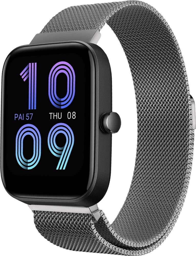 Ремешок Миланская петля Milano для Amazfit Bip 3 Grey (27993-33) Ремешок Миланская петля Milano для Amazfit Bip 3 Grey (27993-33)