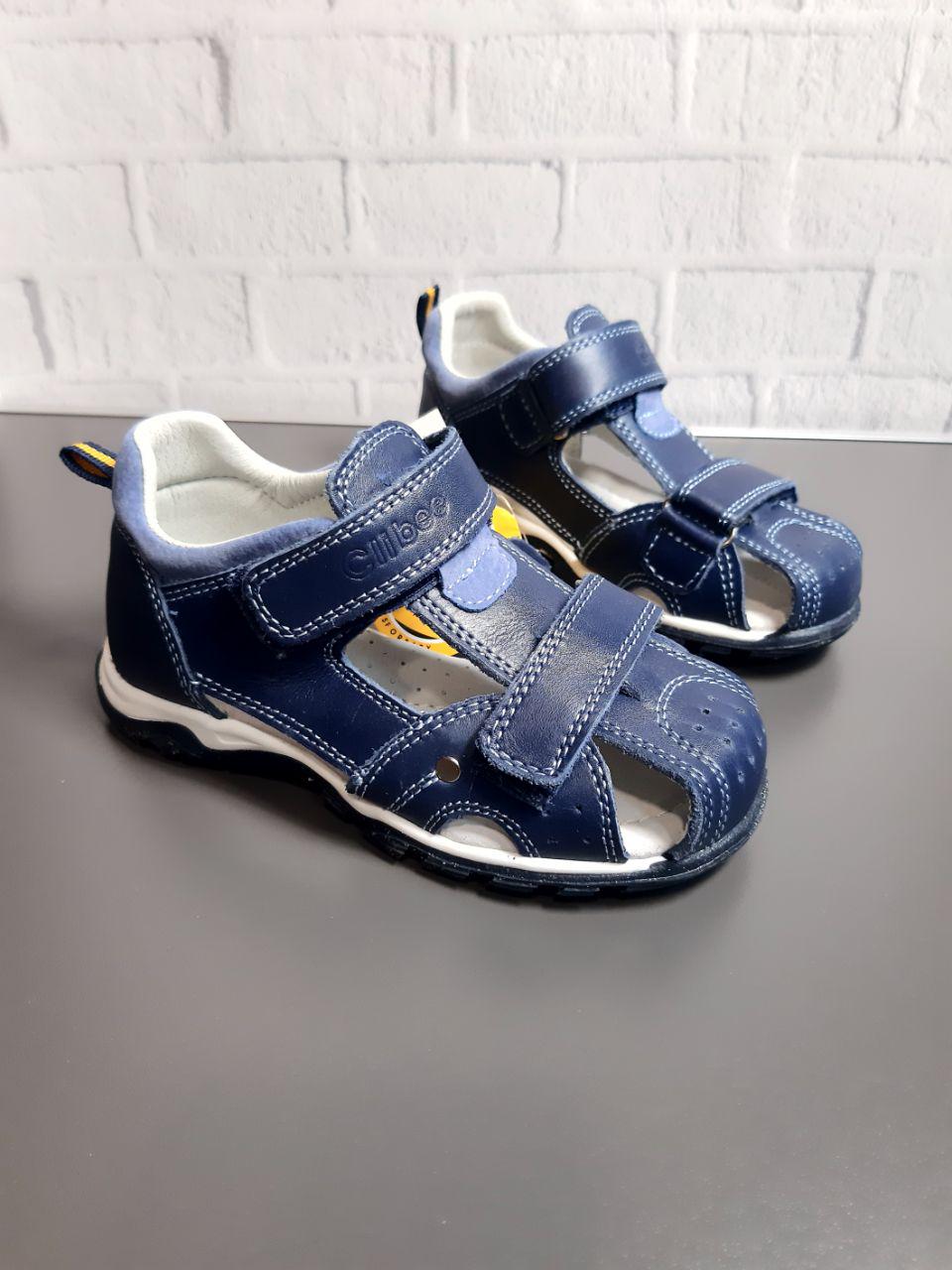 Сандали для хлопчика Clibee р. 31 19,4 см Синий (728-3 blue)