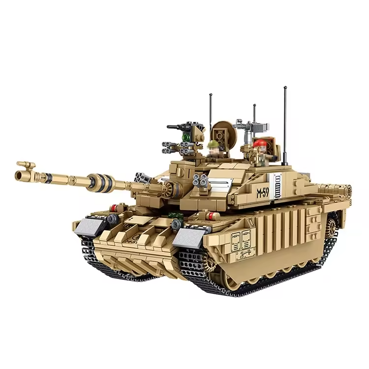 Конструктор детский Challenger II Танк военный игровой 1687 деталей (2402604489) - фото 2