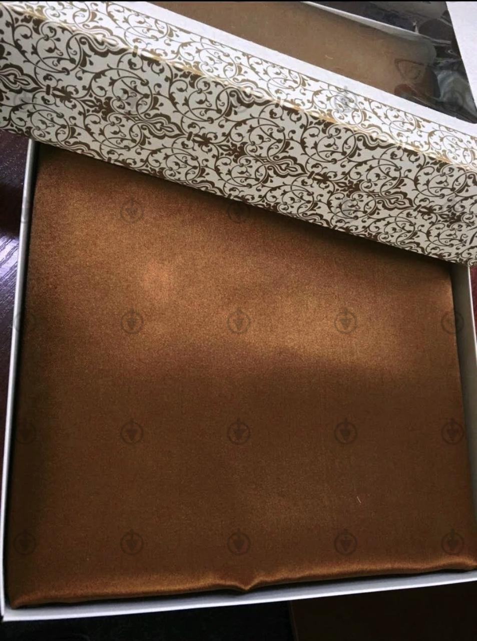 Комплект постільної білизни Moka Textile євро 2 наволочки 50х70 см/70х70 см Бронзово-золотий (2392405804) - фото 3 Комплект постільної білизни Moka Textile євро 2 наволочки 50х70 см/70х70 см Бронзово-золотий (2392405804) - фото 3