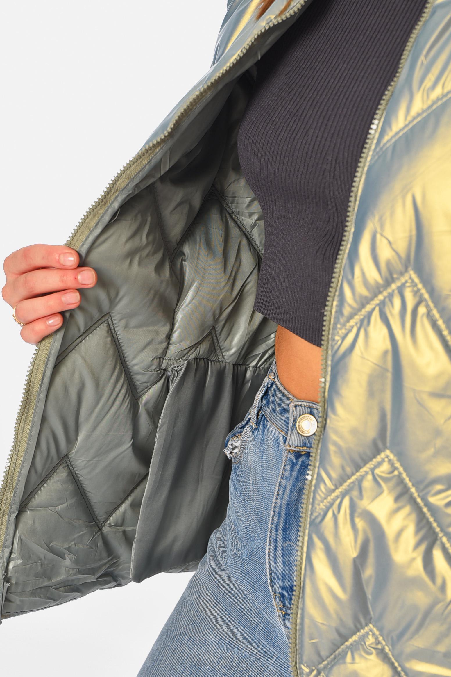 Куртка жіноча демісезонна 5XL М'ятний (196000) - фото 4 Куртка жіноча демісезонна 5XL М'ятний (196000) - фото 4