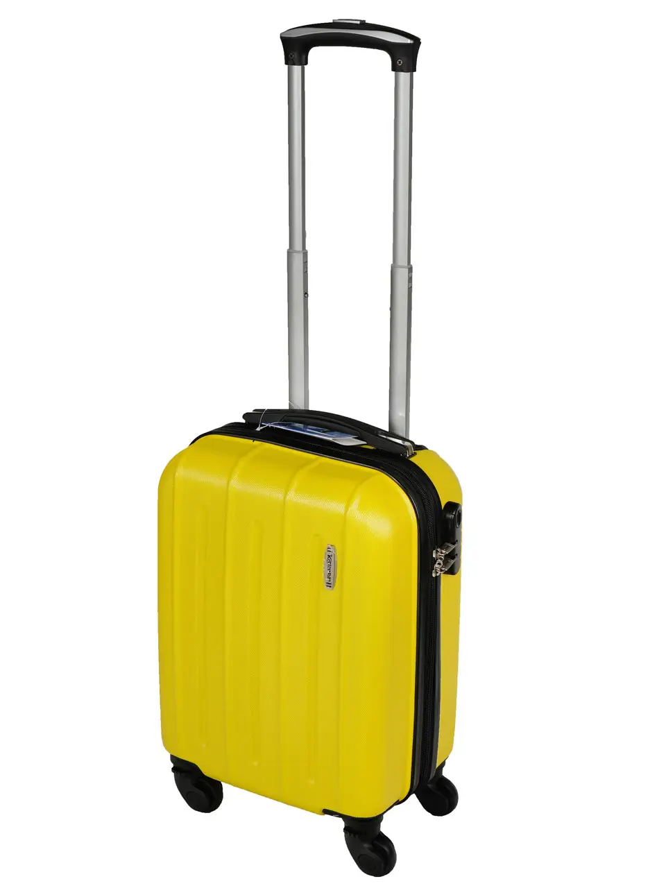 Валіза пластикова KAIMAN 13021 ручна поклажа 40x30x20 см Жовтий - фото 1 Валіза пластикова KAIMAN 13021 ручна поклажа 40x30x20 см Жовтий - фото 1