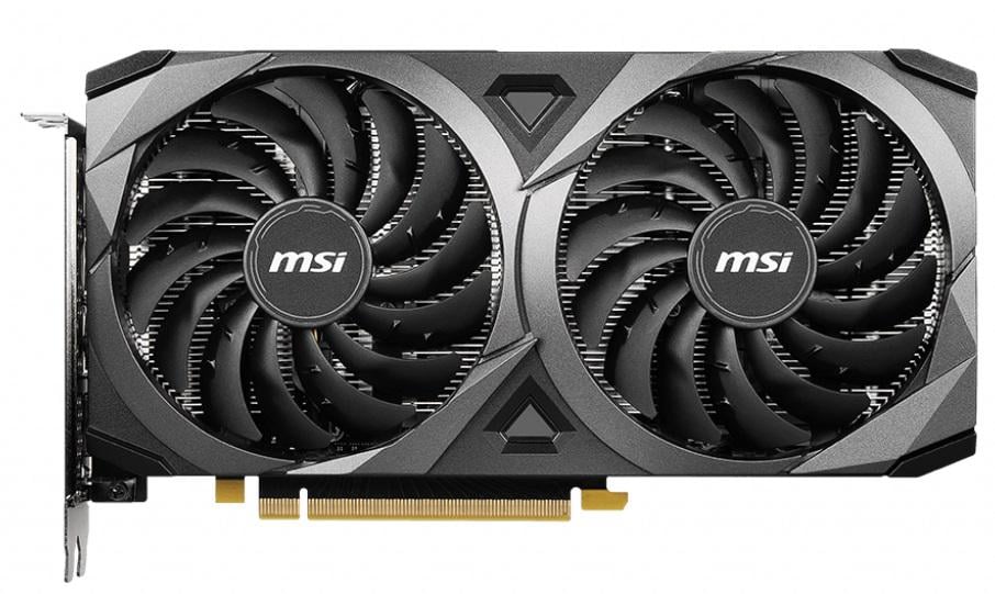 Видеокарта MSI RTX 3060 12 Гб GDDR6 15000 МГц (RTX 3060 VENTUS 2X 12G OC)