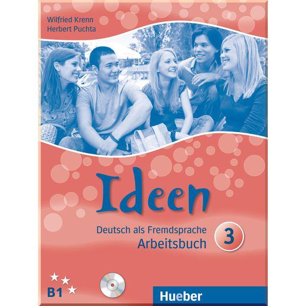 Рабочая тетрадь Ideen 3 Arbeitsbuch mit Audio-CDs