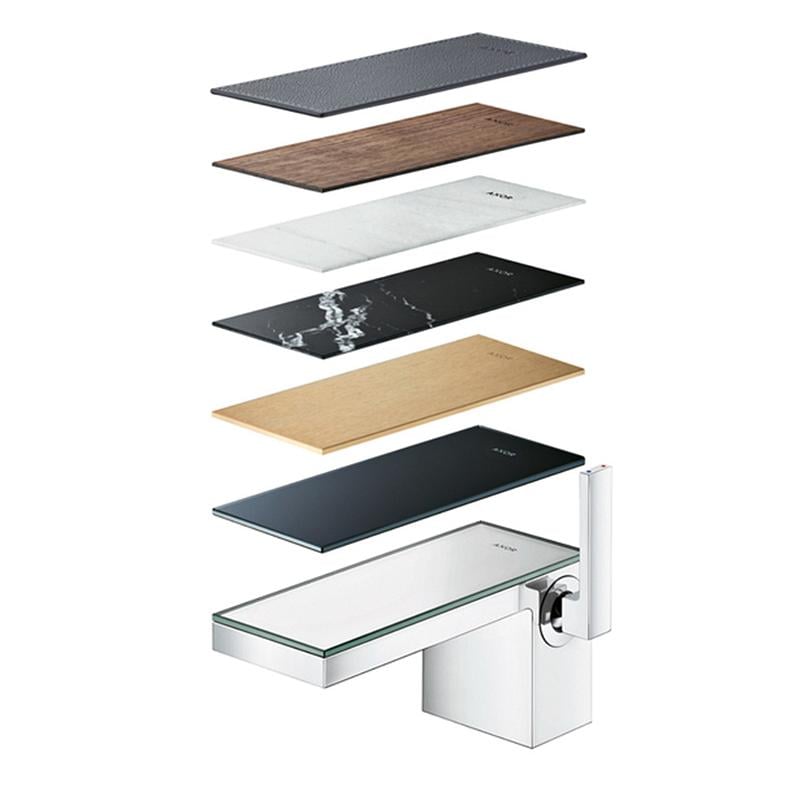 Накладка для змішувача AXOR MyEdition 200 Metal Brushed Black Chrome (47903340) - фото 2