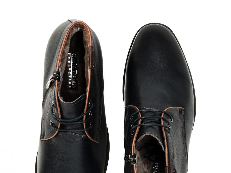 Ботинки Carlo Delari 7164115 р. 44 Темно-синий (13477) - фото 4 Ботинки Carlo Delari 7164115 р. 44 Темно-синий (13477) - фото 4