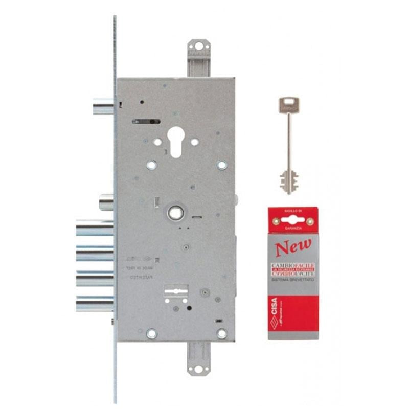Замок врезной Cisa 57.986 двухсистемный (00000320)
