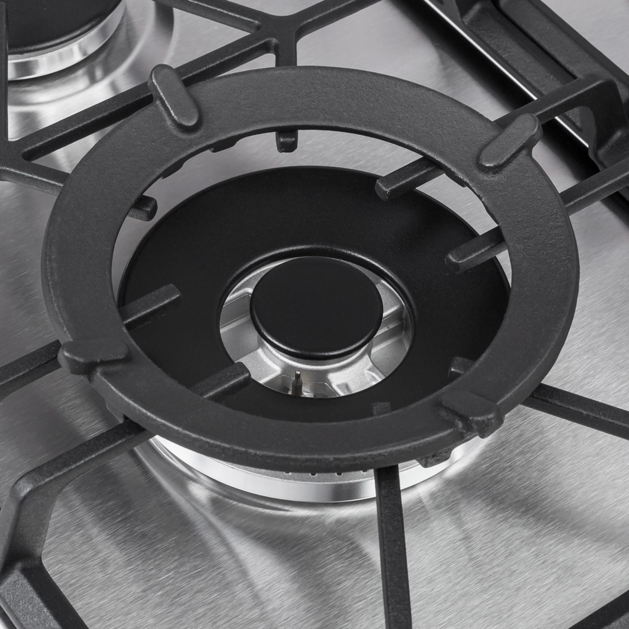 Варочная поверхность газовая WEILOR GM W 904 SS - фото 7 Варочная поверхность газовая WEILOR GM W 904 SS - фото 7