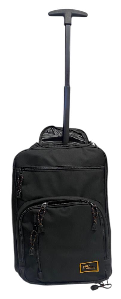 Чемодан мини ручная кладь Bordlite JBTB89 полиэстер XS Черный - фото 2 Чемодан мини ручная кладь Bordlite JBTB89 полиэстер XS Черный - фото 2