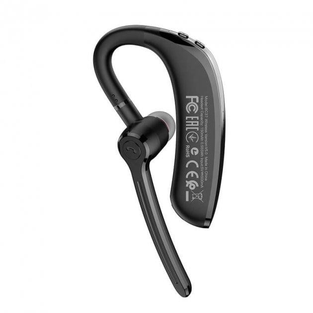 Bluetooth-гарнитура Borofone Imperor business BT headset BC37 чорний (f370b122) - фото 6