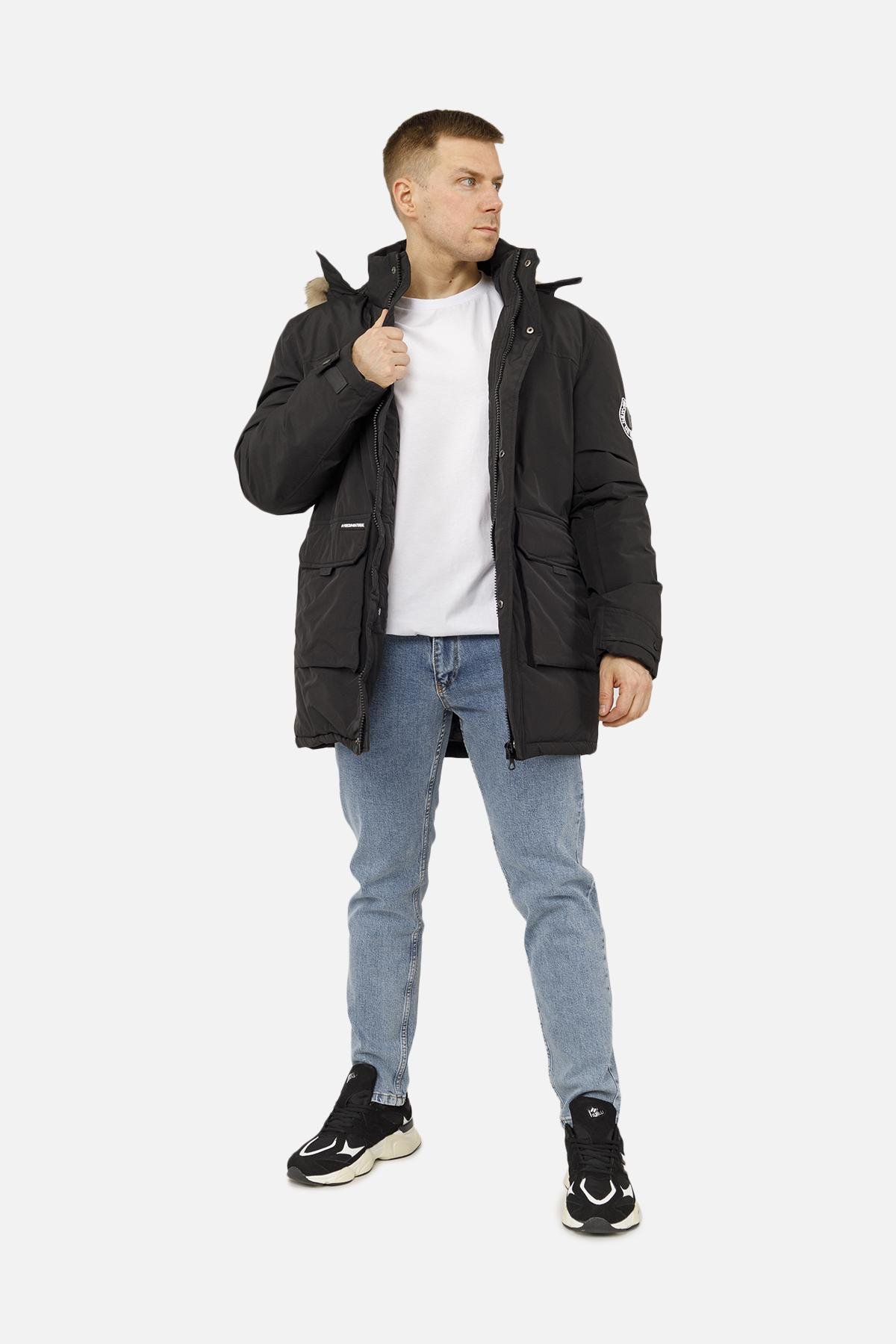 Куртка чоловіча ЦБ-00254614 р. 54 Чорний (28422206)