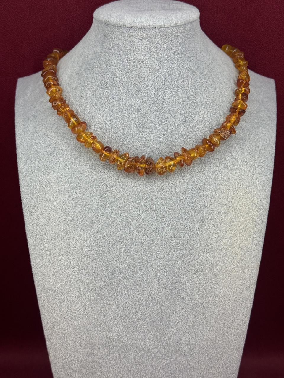 Бусы из янтаря лечебные 44 см (н-783)