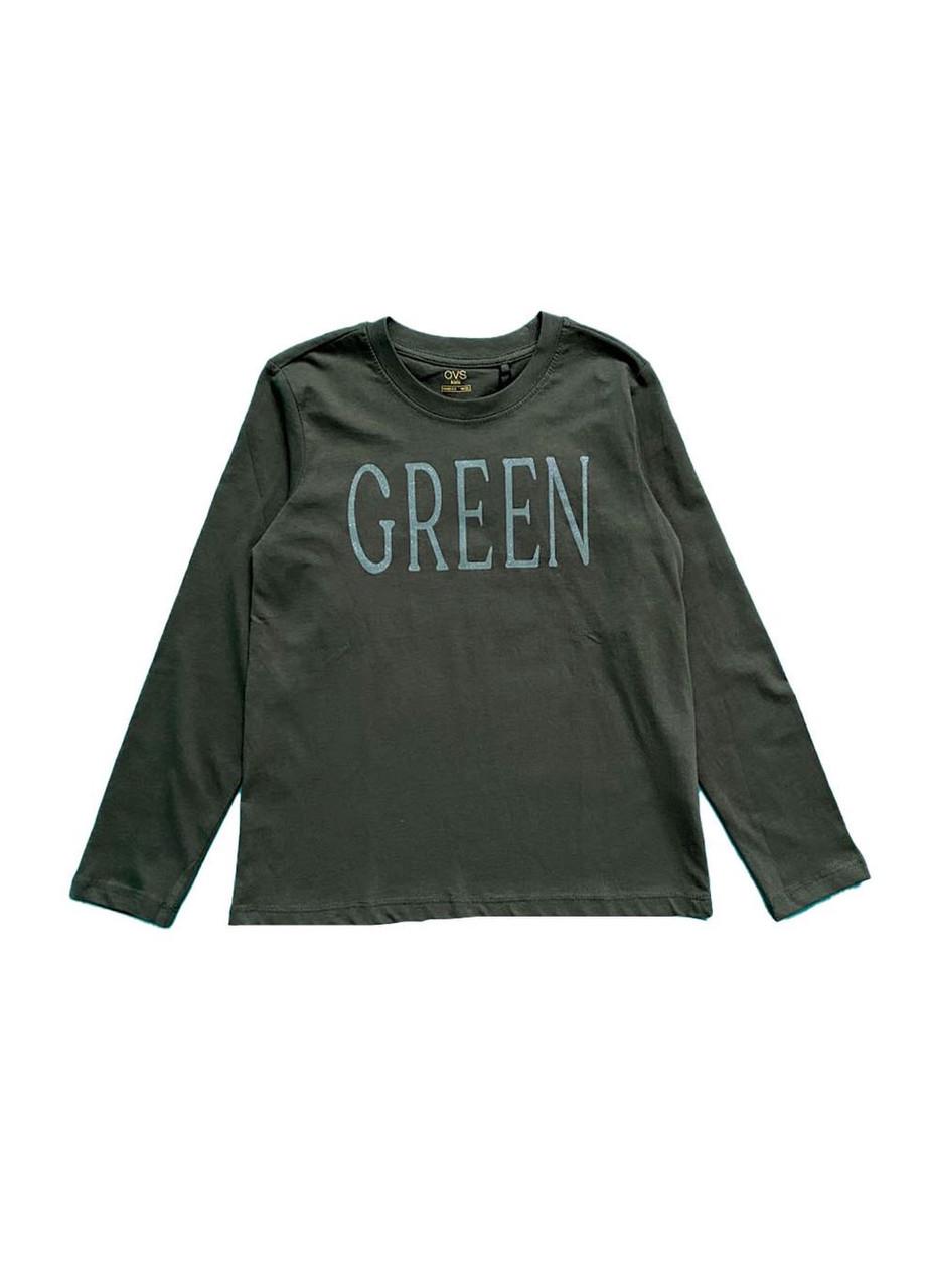 Реглан дитячий OVS з круглою горловиною 6-7 років 116 см Хакі (2082682053)