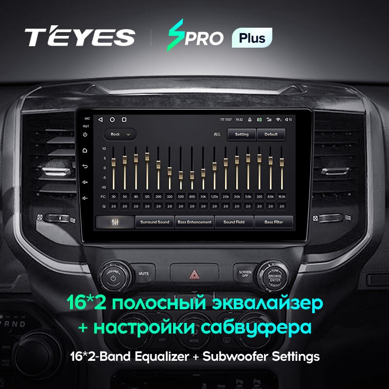 Автомагнітола штатна Teyes SPRO Plus для Dodge Ram 5 2018-2021 Android - фото 4