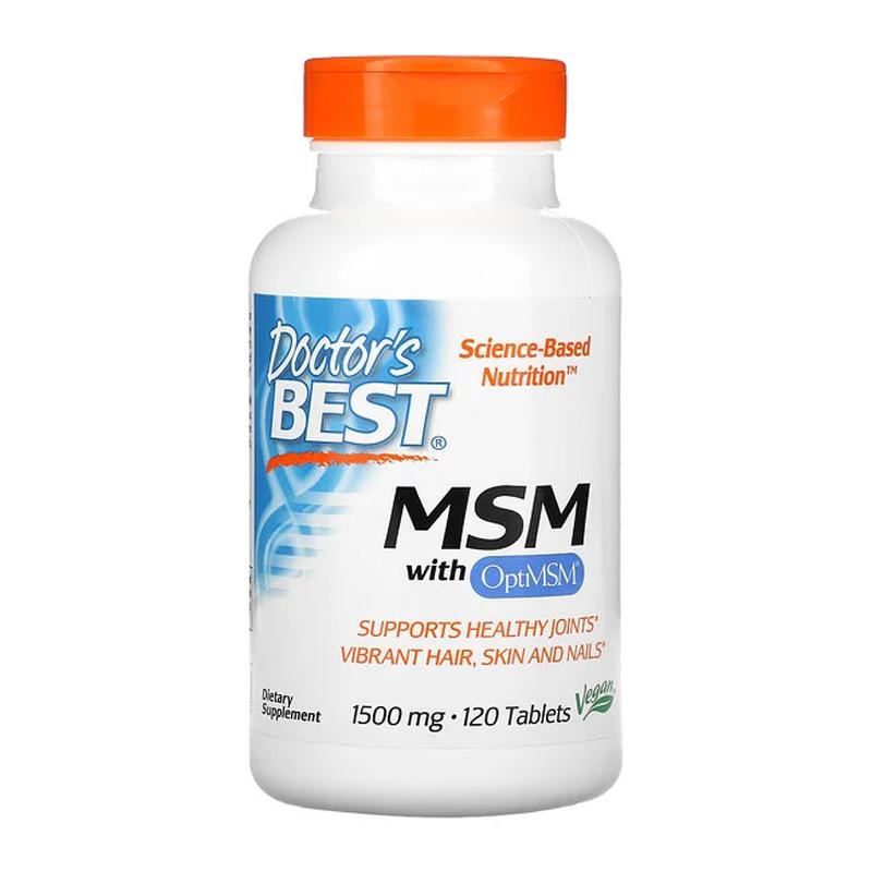 ᐉ Метилсульфонилметан Doctor's Best MSM 1500 120 капс. (06039-01 ...