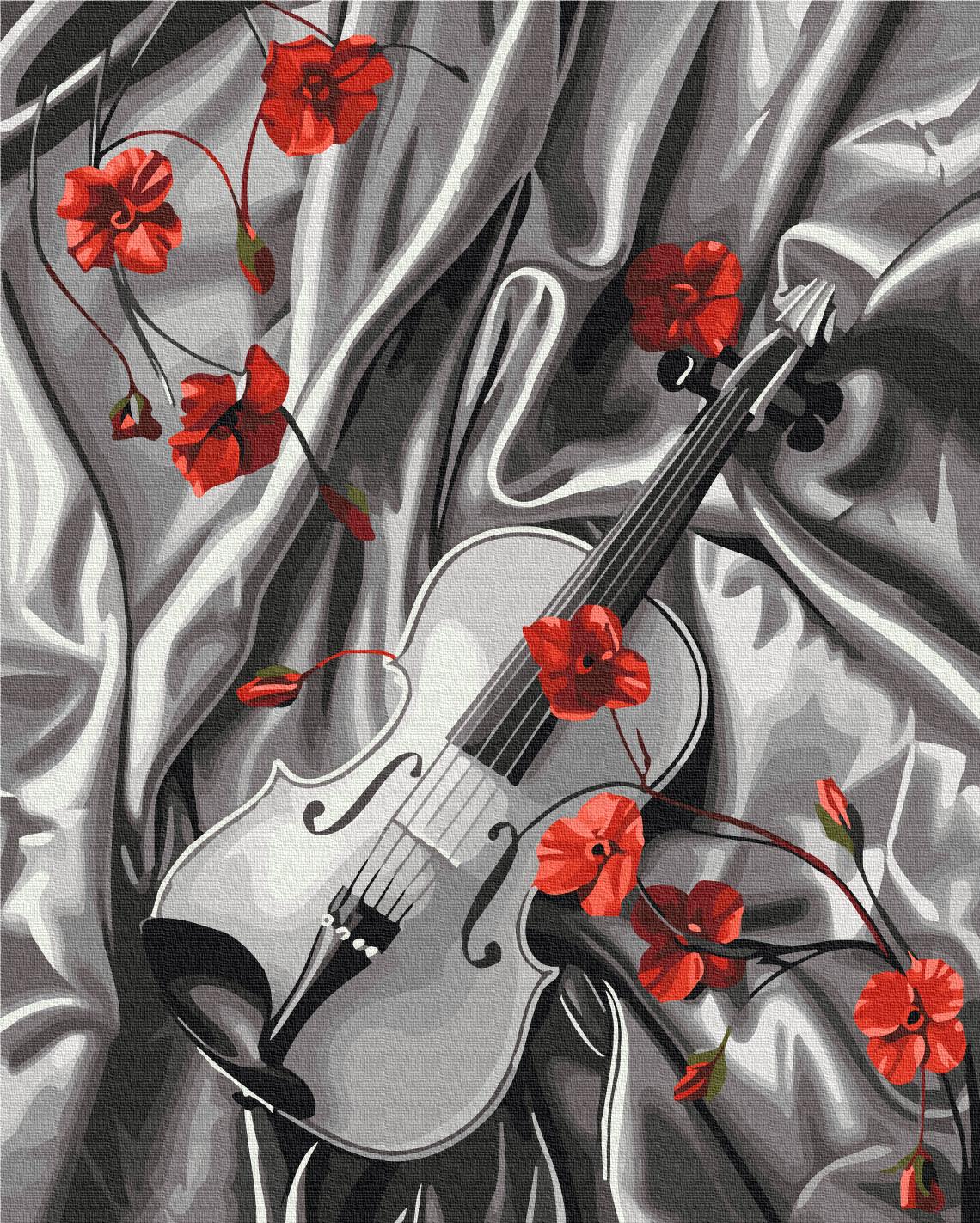 Картина по номерам Brushme Шелковая симфония 40x50 см (BS54068)