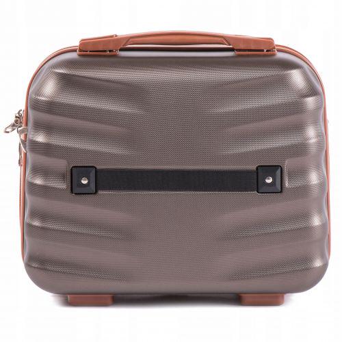 Кейс пластиковий Wings 402 Кофейний - фото 2 Кейс пластиковий Wings 402 Кофейний - фото 2