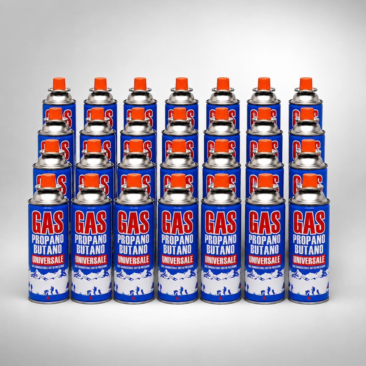 Баллоны газовые цанговые пропан-бутан 227 г 28 шт. (3186642345)