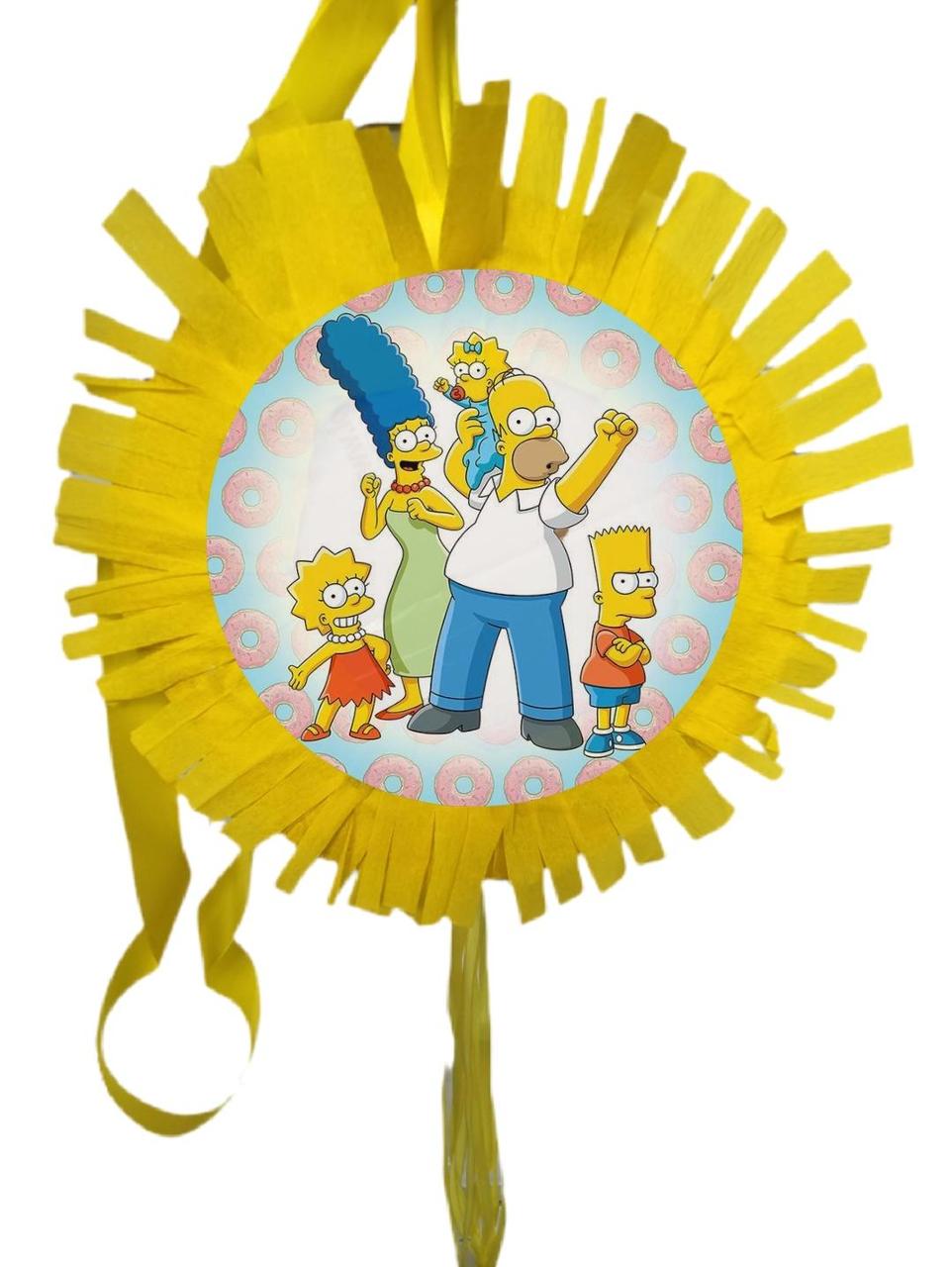 Піньята зі стрічками PandClub Pull String Сімпсони 25 см Жовтий (3135596314) Піньята зі стрічками PandClub Pull String Сімпсони 25 см Жовтий (3135596314)
