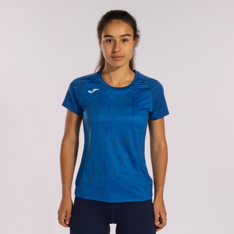 Футболка Joma 901647.700 Elite Ix Short Sleeve T-Shirt Royal M (8445456438144)