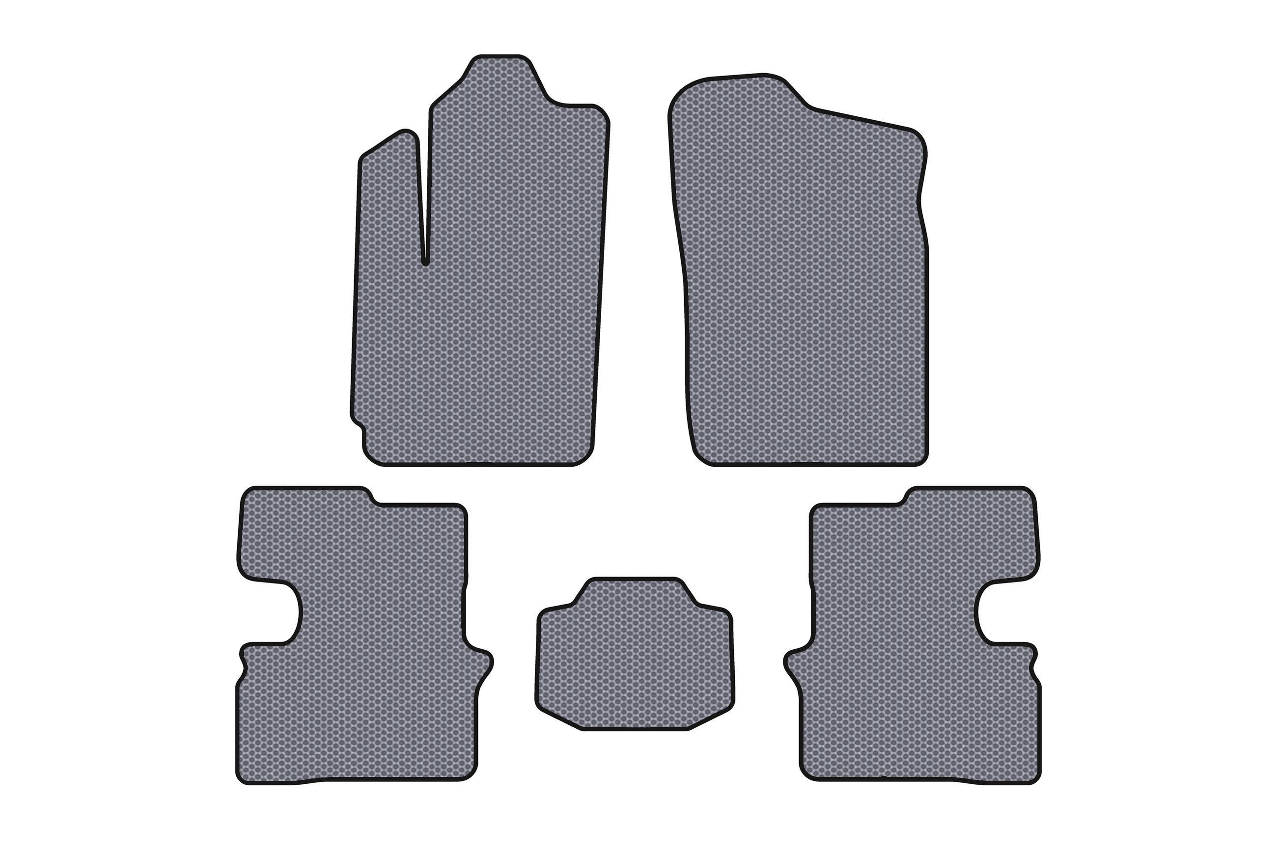 Коврики Digital Designs Carsuit для Chery M11 2008- рр. резина Серый (189126)