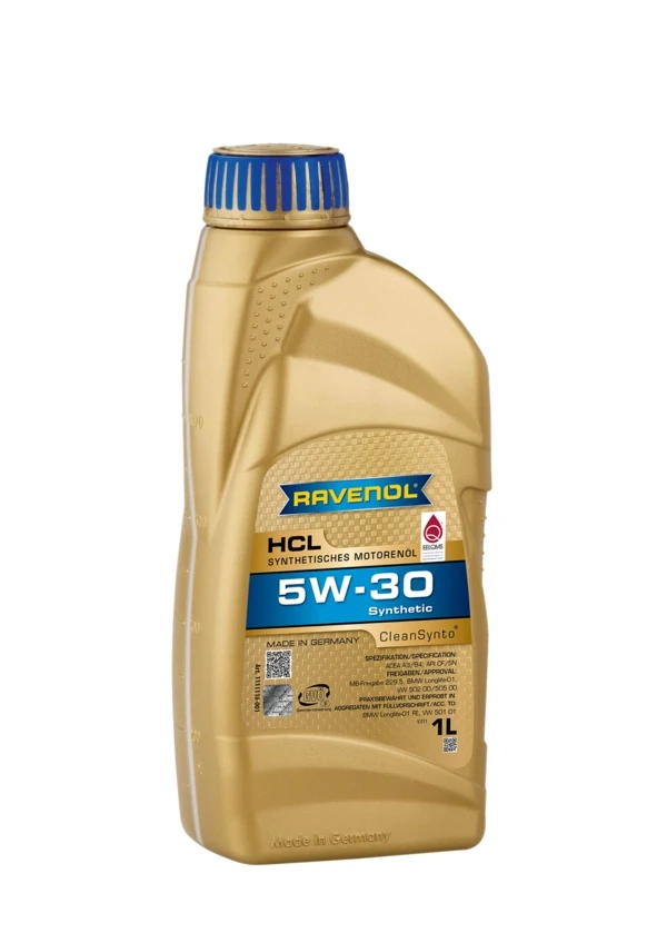 Моторное масло RAVENOL HCL 5W-30 синтетика 1 л (1111118-001)
