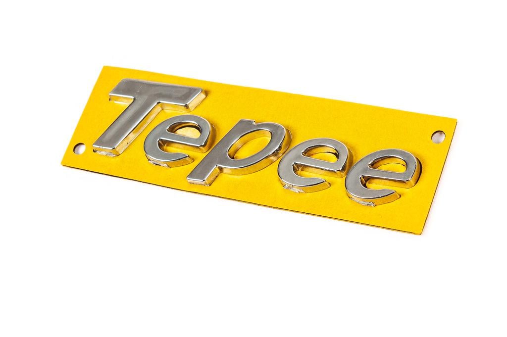 Надпись Tepee Davs Auto для Peugeot Partner Tepee 2008-2018 гг. abs-пластик Хром Надпись Tepee Davs Auto для Peugeot Partner Tepee 2008-2018 гг. abs-пластик Хром