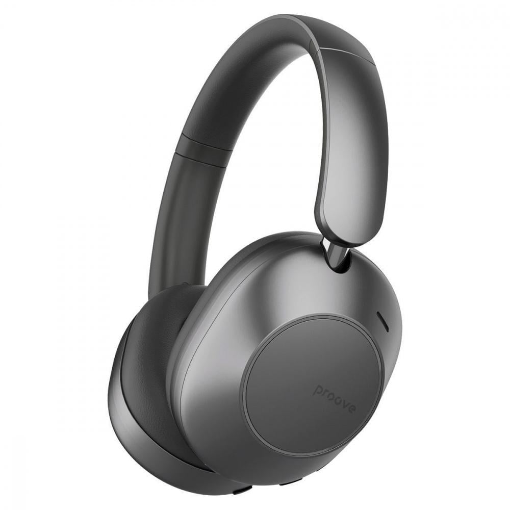 Навушники Proove Silence 3D with ANC Bluetooth 5.3 Type-C 1200 мАг Dark Gray (HPSL3D010005)