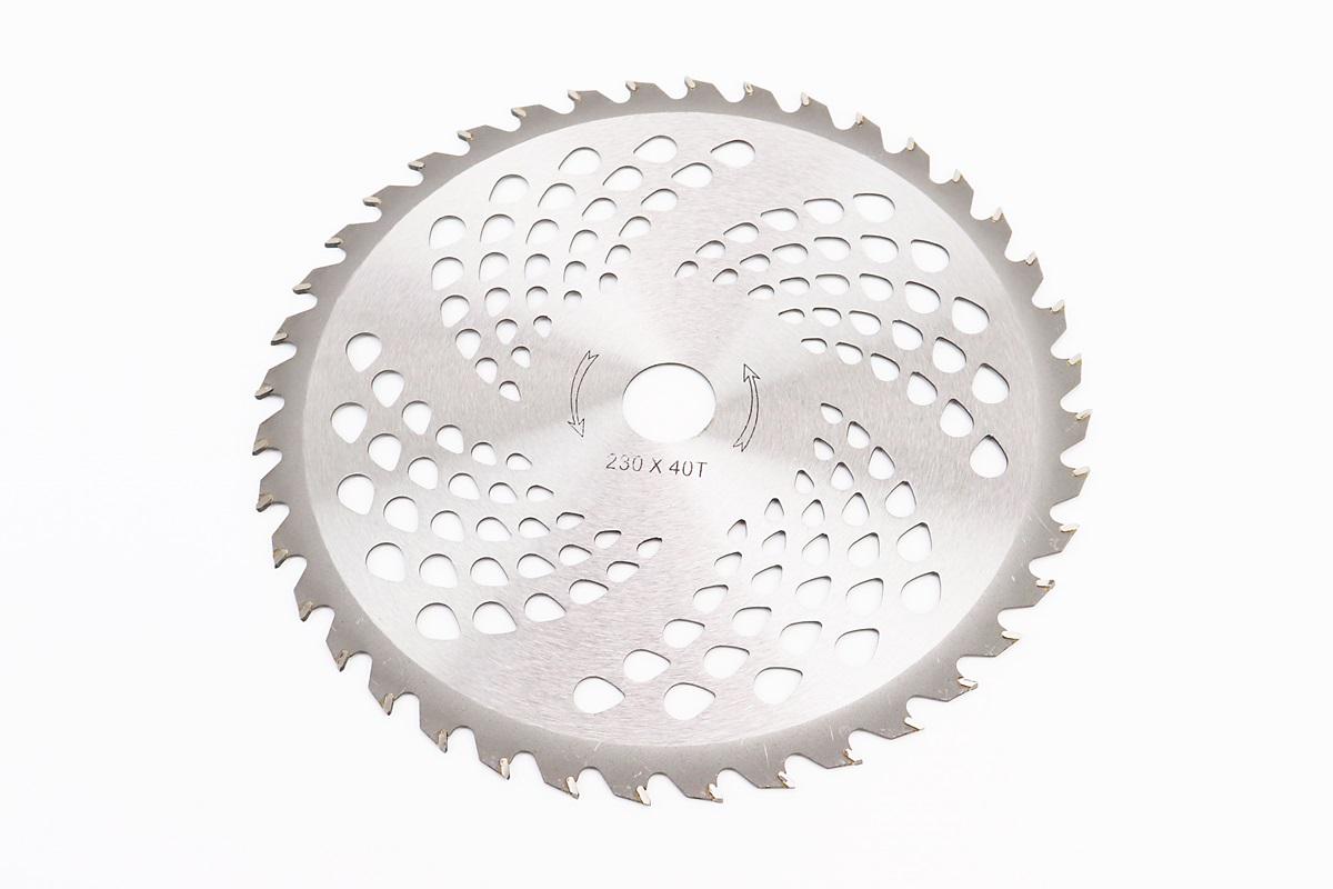 Ніж з побідитовими зубцями до мотокос 40Тх230 мм