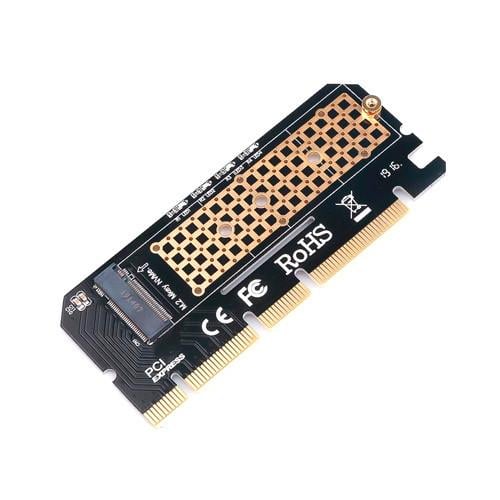 Адаптер для установки накопителей M.2 SSD NVMe M-key к PCI-E (6e393cfb)